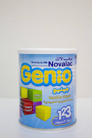 Novalac ( Genio) growing up milk vanilla flavor 400g - MarkeetEx