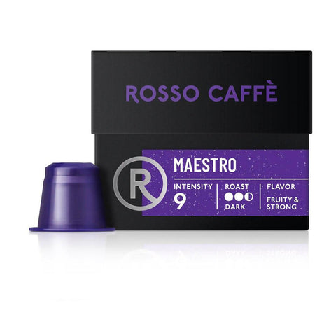 ROSSO CAFFE -CAPSULES (MAESTRO) 20 CAPSULES