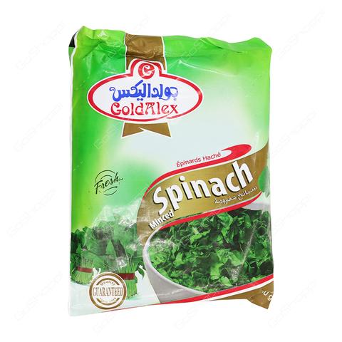 GoldAlex Spinach Minced  Frozen 400gm