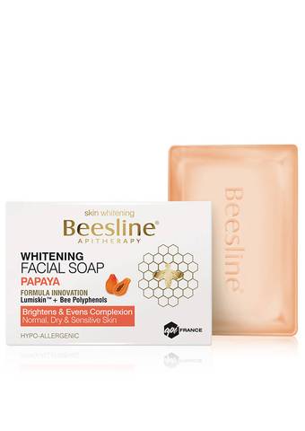 Beesline Whitening Facial Soap - PAPAYA - 85 g بيزلَين صابونة لتفتيح البشرة - بابايا