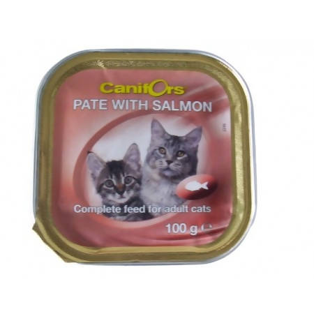 Canifors - Cat : Pate with Salmon 100 GM - MarkeetEx