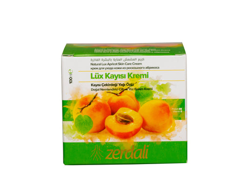 Turkish Natural Apricot kernel Cream, Skin Care-100ML كريم زيت نواة المشمش التركي الطبيعي للعناية بالبشرة - MarkeetEx