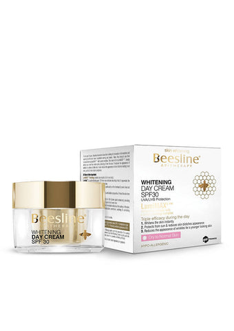 Beesline Whitening Day Cream SPF 30 - 50ml بيزلَين كريم النهار لتفتيح البشرة وتنقيتها عامل الوقاية 30