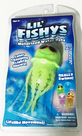 Lil Fishy's Jelly Fish Water Pet Really Swims 3+ AGE