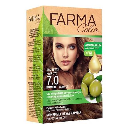 FARMASI FARMACOLOR EXPERT HAIR DYE 7.0 BLONDE