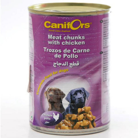 Canifors - Dog : Meat Chunks with Chicken 410 GM - MarkeetEx