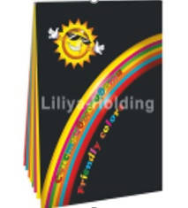 Colored Paper folder " Friendly Colors", A4, 7 colors, 70 sheets, density of 80 gsm. - MarkeetEx