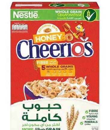 Cereal Cheerios honey Nestle 375gm - MarkeetEx