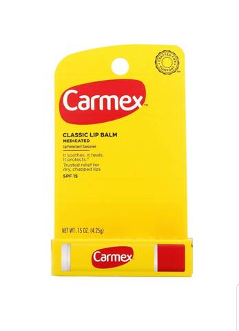 Carmex Moisturizing Lip Balm,SPF 15 (4.25 g)