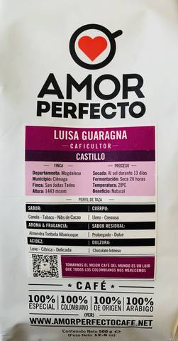 Amor Perfecto Luisa Guragna 500gm