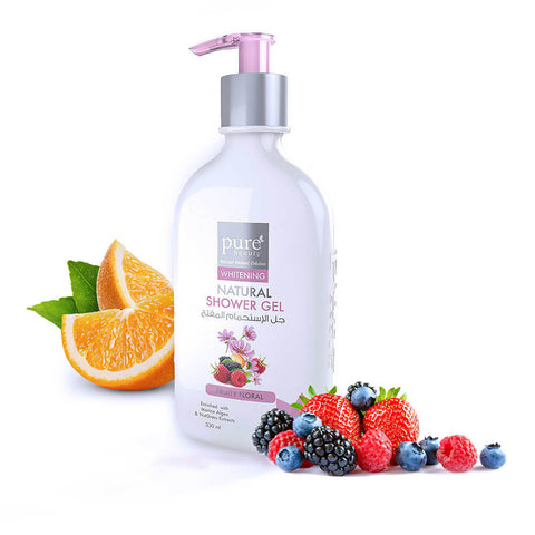 Pure beauty Whitening Natural Shower Gel Fruity - 330ml - MarkeetEx