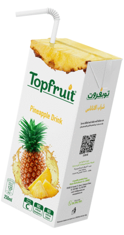 Topfruit Pineapple Juice Drink 250ml X 24Pcs Pack