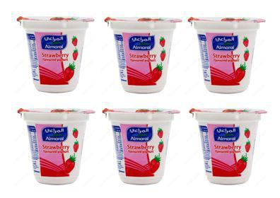 Almarai Fresh Yoghurt Strawberry Flavoured 100gm - MarkeetEx