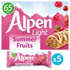 Alpen Light Summer Fruit 5 Bar