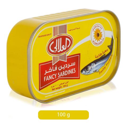 Al AlAli Fancy Sardines in Sunflower Oil 100gm
