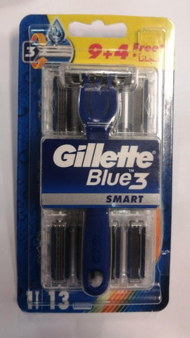 Gillette Blue3 Smart 9 + 4 Free - MarkeetEx