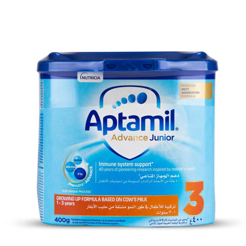 Aptamil  Advance  Junior 3 Growing Up Milk, 400g - ر - MarkeetEx