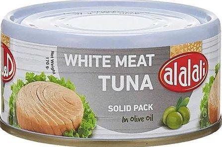 AL ALALI White Tuna in Olive Oil 170g - تونة أبيض في زيت الزيتون - MarkeetEx