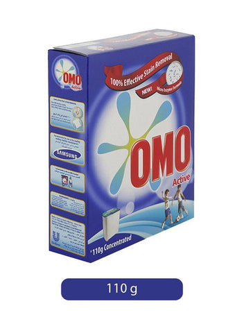 OMO Washing Powder Active 110gm Concentrated - MarkeetEx