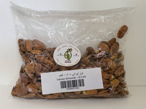 Iranian Almonds 500G - MarkeetEx