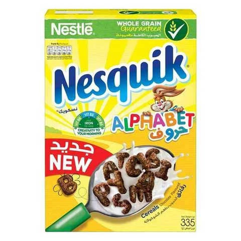 Cereal Whole Grain Nesquik Nestle 335gm - MarkeetEx