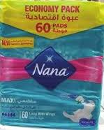 NANA Maxi Long with wings 60 Pads Pack - Economy Pack - MarkeetEx