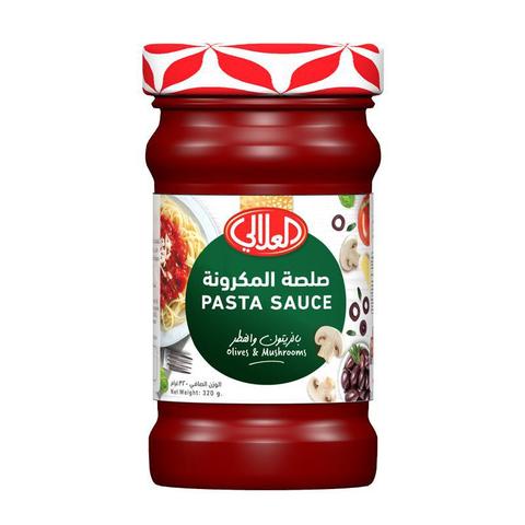 Al AlAli Pasta Sauce Olives & Mushrooms 320gm - MarkeetEx