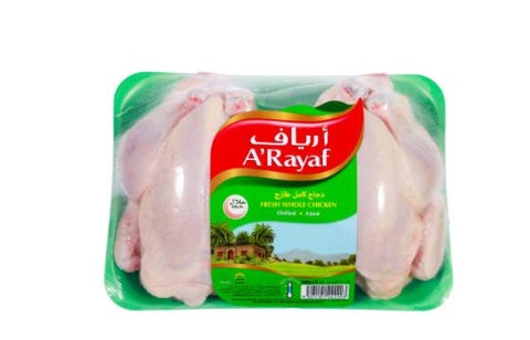 A'Rayaf Fresh Whole Chicken 2 x 900g - MarkeetEx