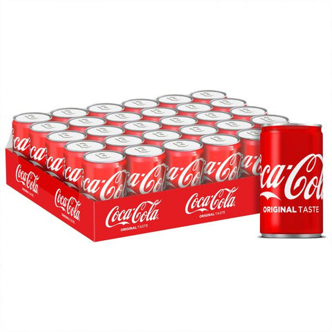 Coca Cola 150ML Can Small X 30 Pcs - MarkeetEx