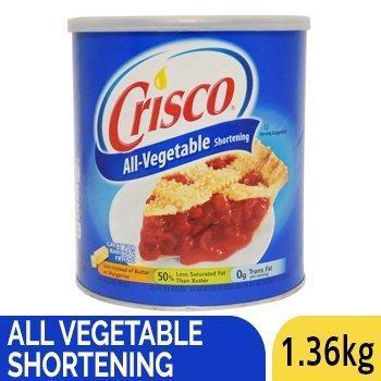 Crisco - All Vegetable - Shortening - 1.36kgs Tin - MarkeetEx