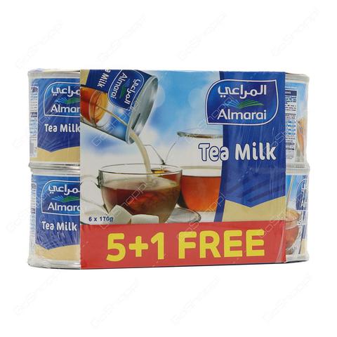 Almarai Evaporated Tea Milk 6 Pcs x 170gm - Pack