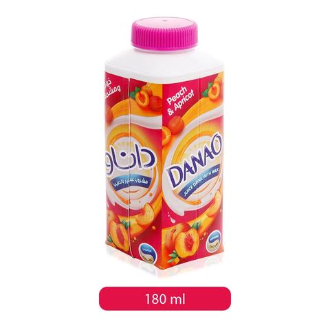 Danao Peach & Apricot Juice Drink with Milk - 180 ml