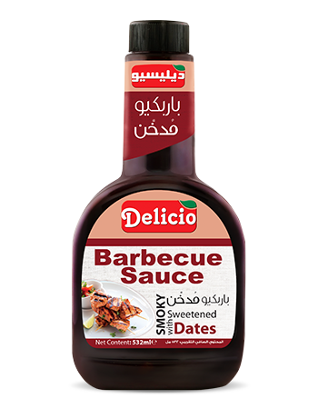 Copy of Delicio Barbecue Sauce Smoky with Sweetened Dates 532ml