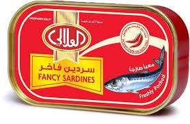 Al Alali Fancy Sardines in Sunflower Oil with Chilli - 100 gm