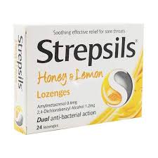 Strepsils Honey & Lemon Lozenges 24 Pack - MarkeetEx