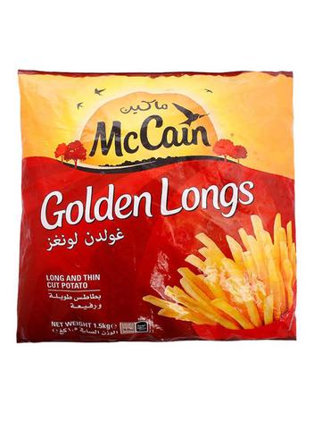 Mccain Golden Long and Thin Cut Potato Fries 1.5 kg