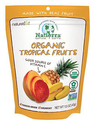Natierra Nature's All Foods - Organic Tropical Fruits - 43gm