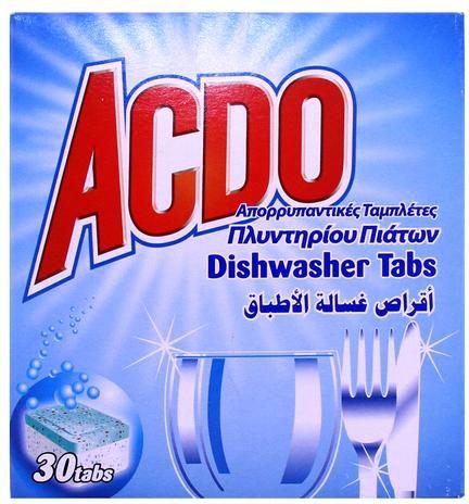 ACDO Dishwasher Tabs 30Tab
