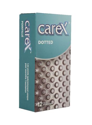 CAREX CONDOMS DOTTED 12's PACK