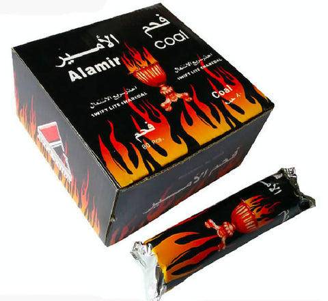 Al Amir - Swift light Charcoal 10 Rolls فحم سريع الاشتعال - MarkeetEx