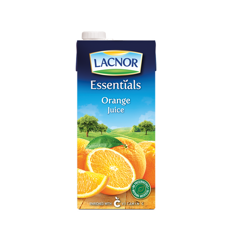 Essentials Orange Juice Lacnor 1 Ltr - MarkeetEx
