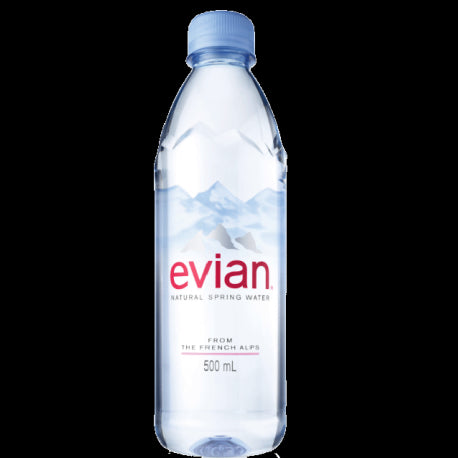 Evian Natural Still Mineral Water (500ml) - MarkeetEx