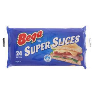 Bega Super Slice Cheese  - 24 Slices/500gm