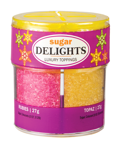 Delights - Sugar - Luxury Toppings - 108gm - Assorted