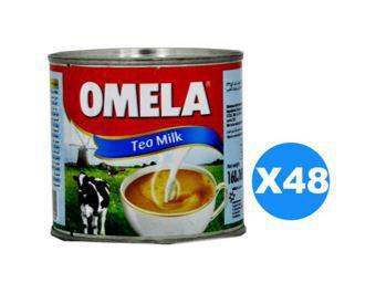 OMELA Evap Tea Milk BOX 160ml X 48 Pcs - MarkeetEx