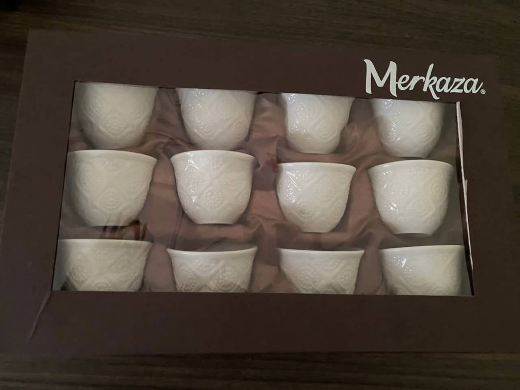 White Coffee Cup 12pcs - MarkeetEx