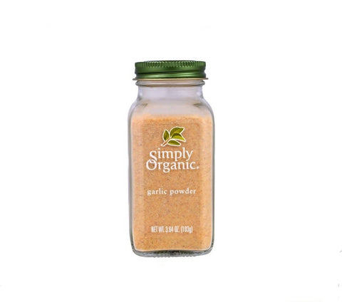Simply Organic , Garlic Powder (103g) مسحوق الثوم العضوي - MarkeetEx