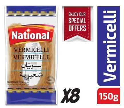 National Vermicelli - Value Pack (8X150gm)