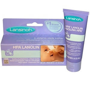 Nipple cream Lansinoh, HPA Lanolin, 1.41 oz (40 g) - MarkeetEx
