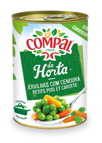 Peas with Carrot Compal Canned Vegetables 410 GM - MarkeetEx